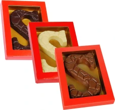 SCHILDPAD LETTER 'S' MIX - sintgeschenk SCHILDPAD LETTER 'S' MIX - sintgeschenk