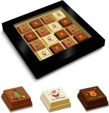 HAPPY 16, 240 gr. - kerstchocolade
