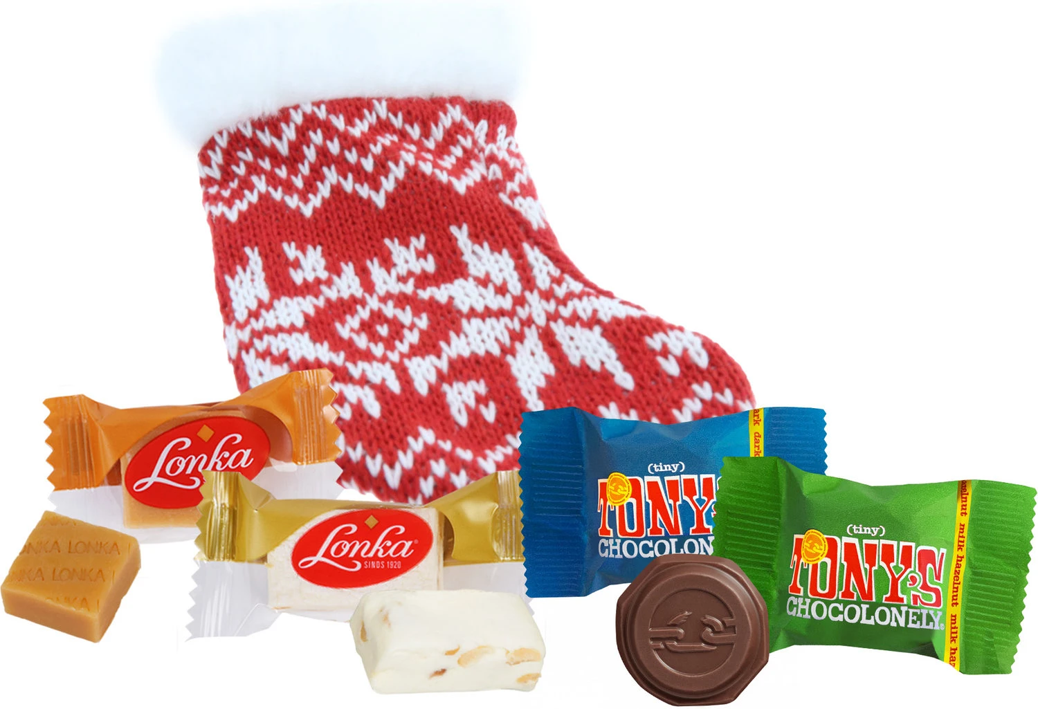 MINI STOCKING - kerstgeschenk MINI STOCKING - kerstgeschenk
