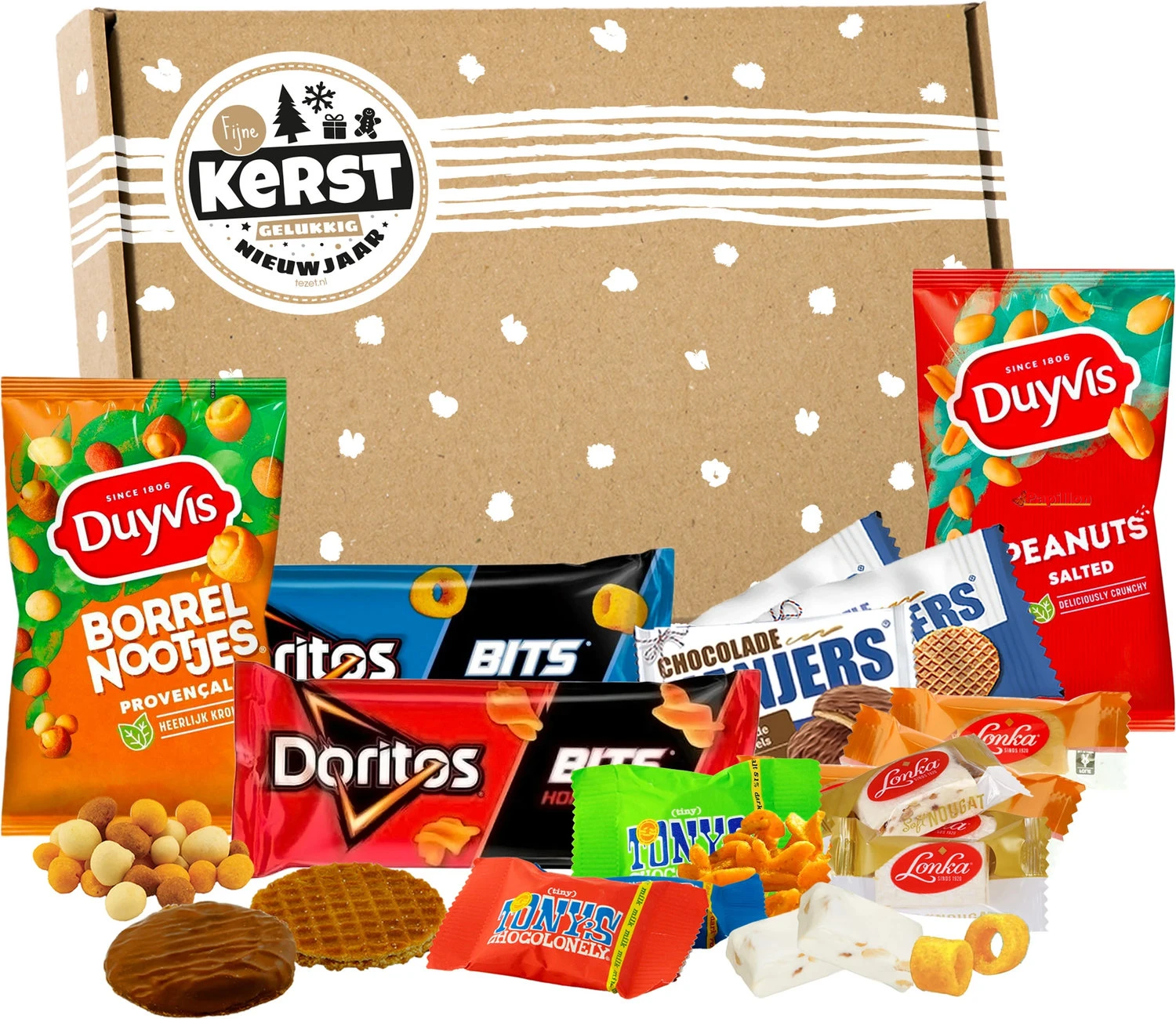 BRIEVENBUSPAKKET XMAS - kerstgeschenk