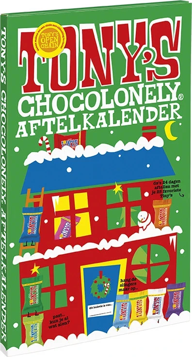 TINY TONY'S AFTELKALENDER GROOT MET SLEEVE