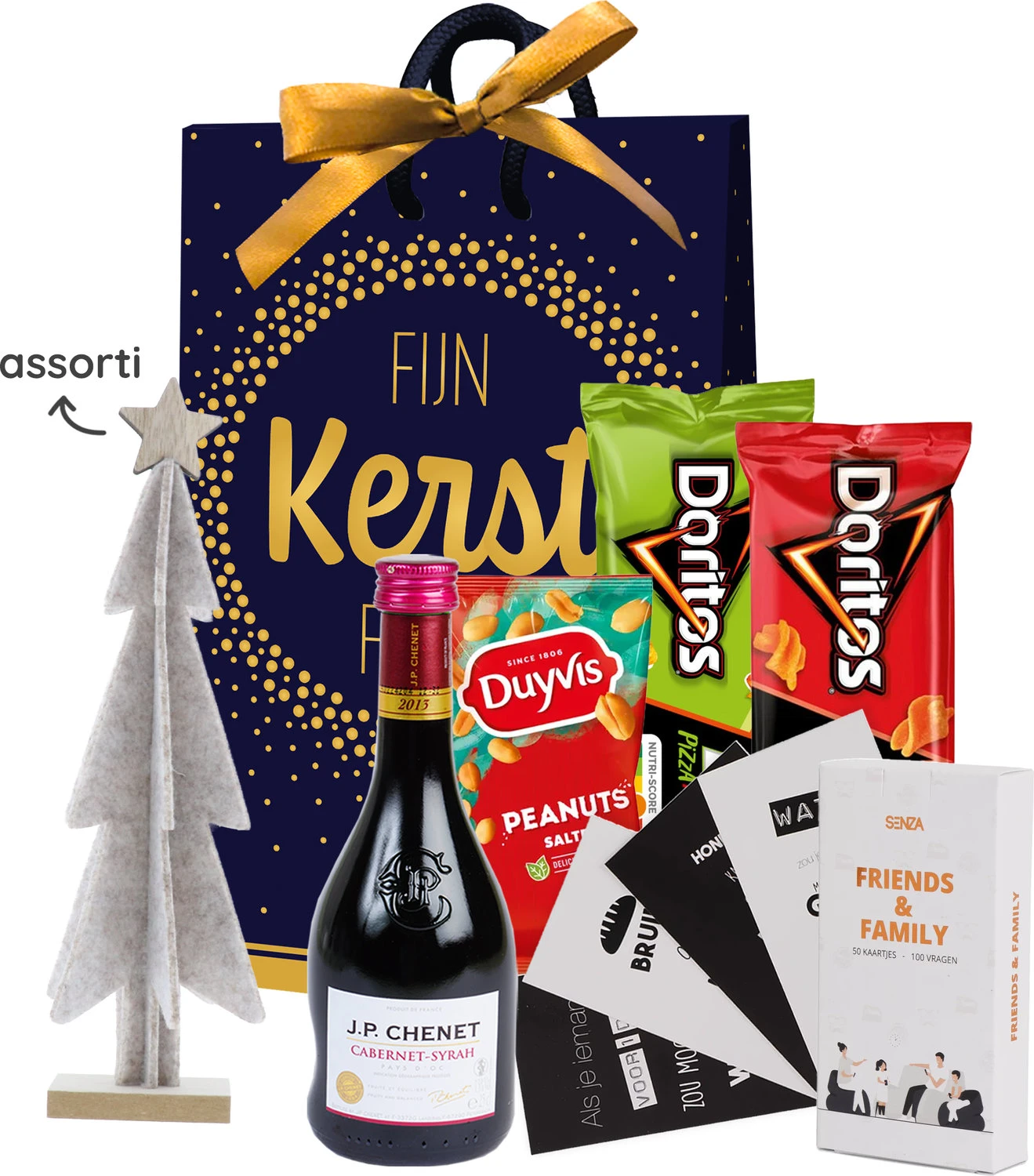 FEESTFLES - KERSTGESCHENK FEESTFLES - KERSTGESCHENK